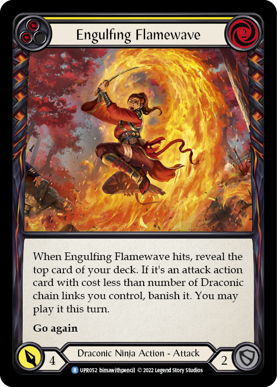 Engulfing Flamewave (Yellow) - UPR052
