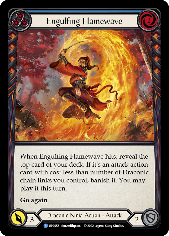 Engulfing Flamewave (Blue) - UPR053