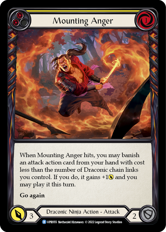 Mounting Anger (Yellow) - UPR055