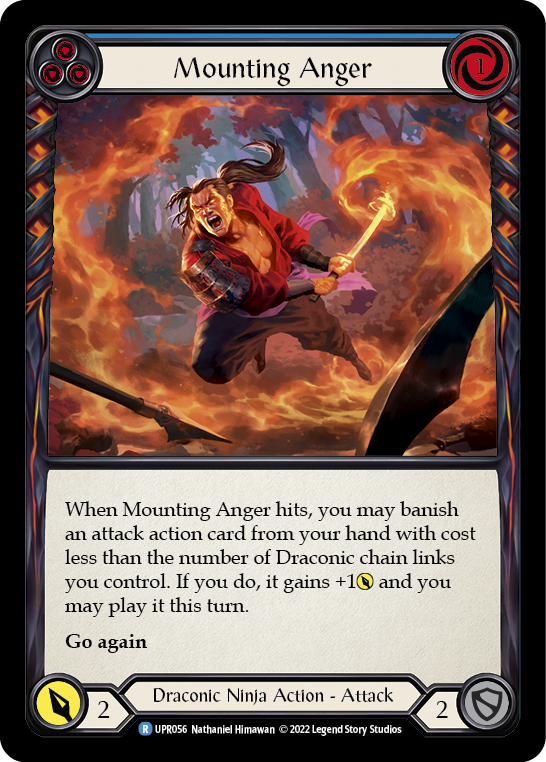 Mounting Anger (Blue) - UPR056