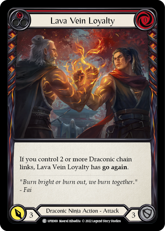 Lava Vein Loyalty (Red) - UPR069