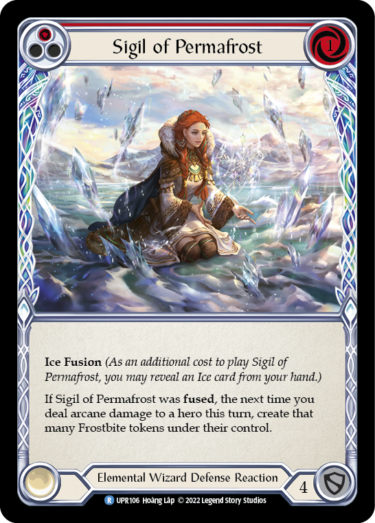 Sigil of Permafrost (Red) - UPR106