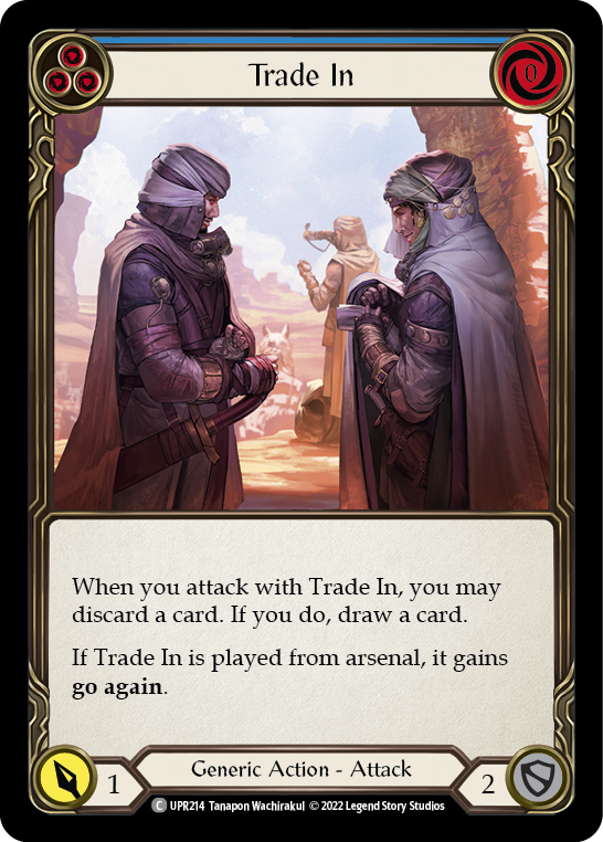 Trade In (Blue) - UPR214