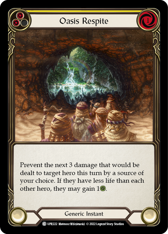 Oasis Respite (Yellow) - UPR222