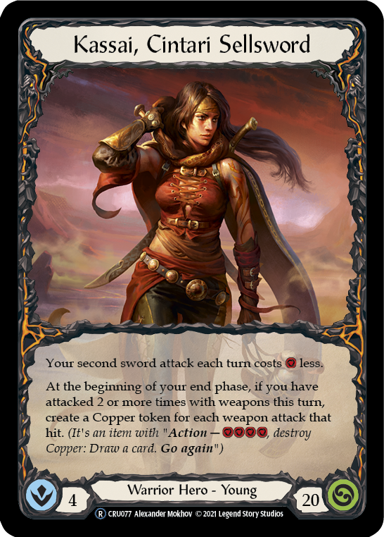 Kassai, Cintari Sellsword - UL-CRU077