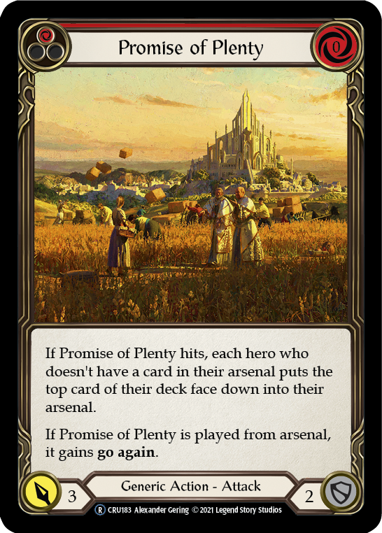Promise of Plenty (Red) - UL-CRU183