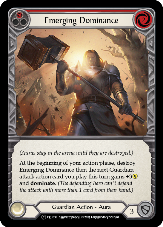 Emerging Dominance (Red) - UL-CRU038