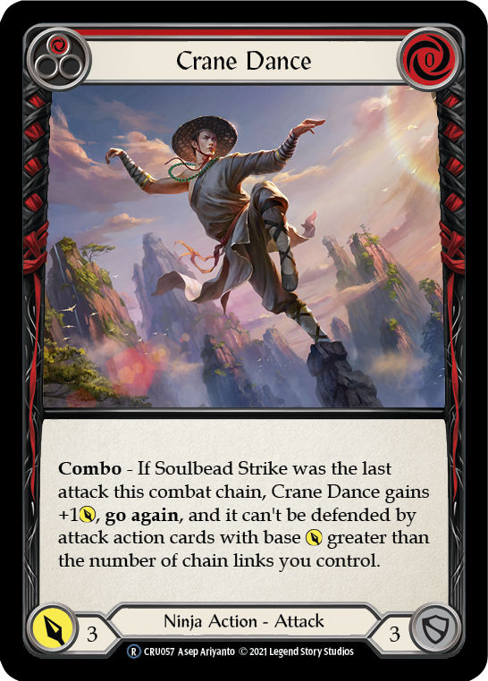 Crane Dance (Red) - UL-CRU057