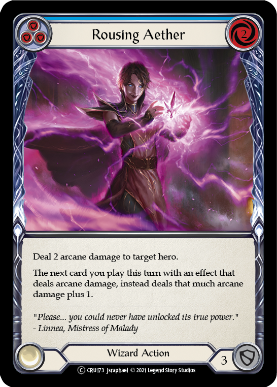 Rousing Aether (Blue) - UL-CRU173