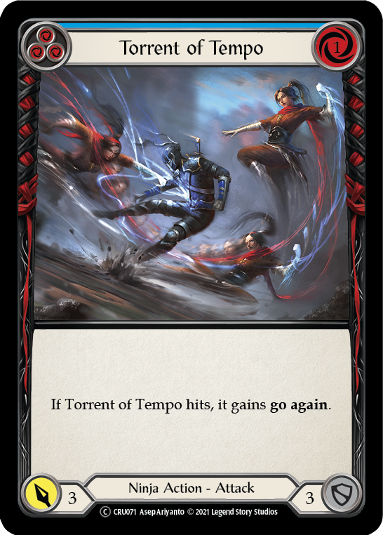 Torrent of Tempo (Blue) - UL-CRU071
