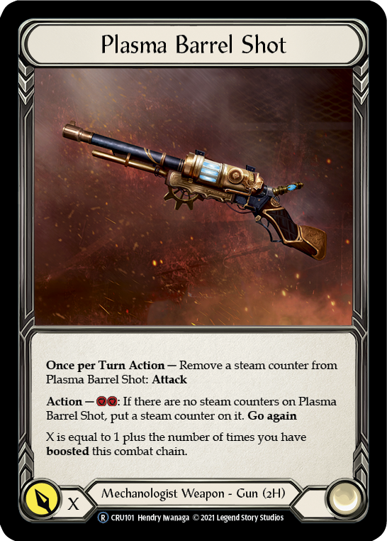 Plasma Barrel Shot - UL-CRU101