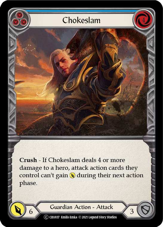 Chokeslam (Blue) - UL-CRU037