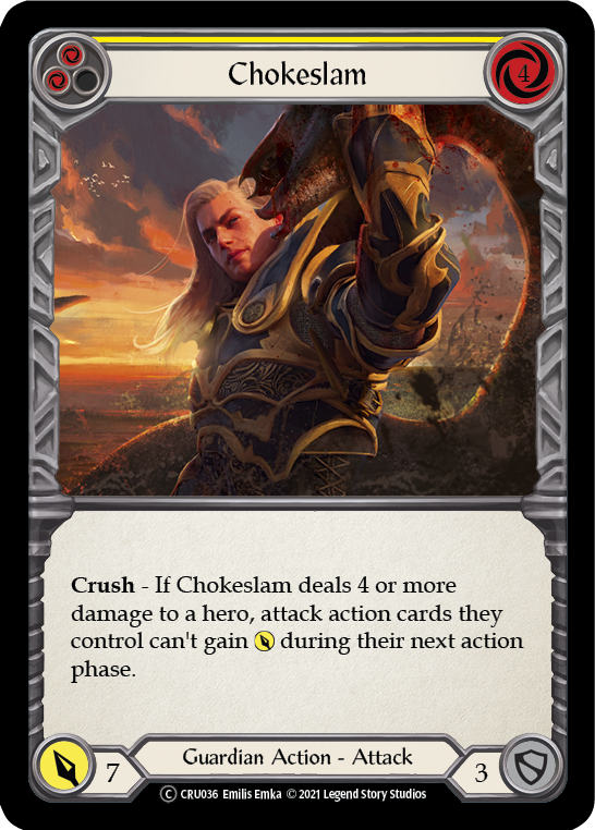 Chokeslam (Yellow) - UL-CRU036