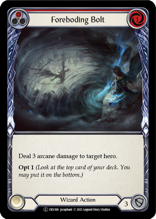 Foreboding Bolt (Red) - UL-CRU168