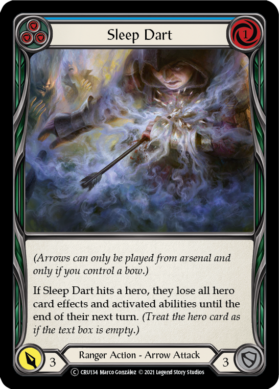 Sleep Dart (Blue) - UL-CRU134