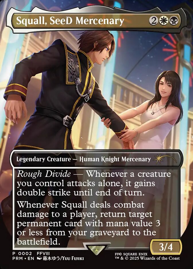 Squall, SeeD Mercenary (Standard Showdown Foil)
