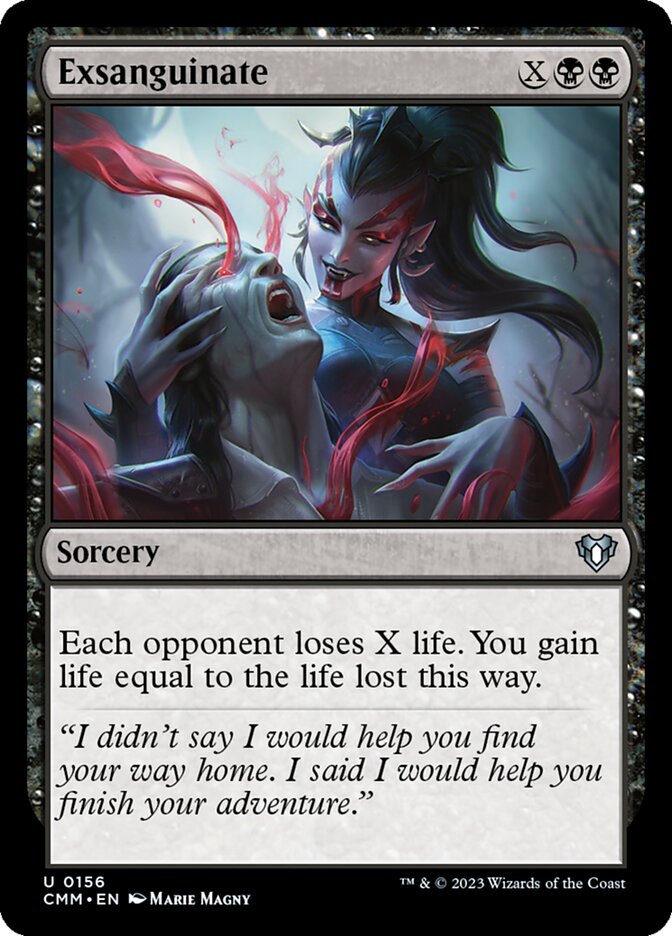 Exsanguinate (Commander Masters)
