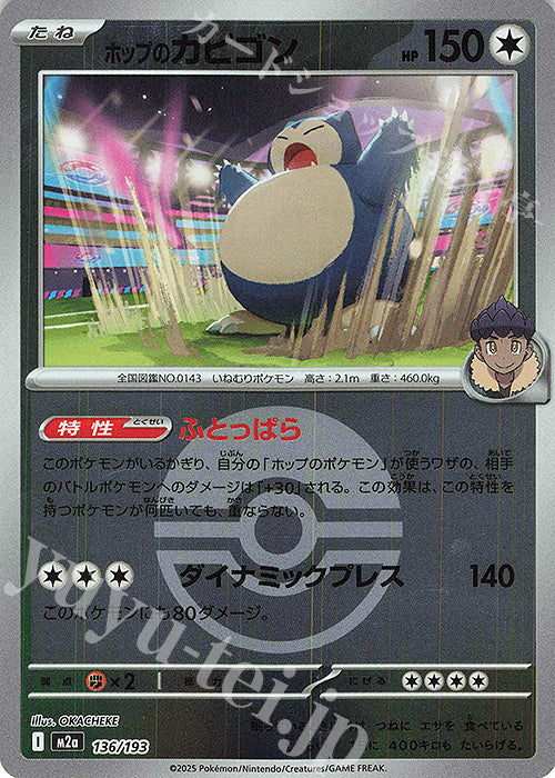 Hop's Snorlax