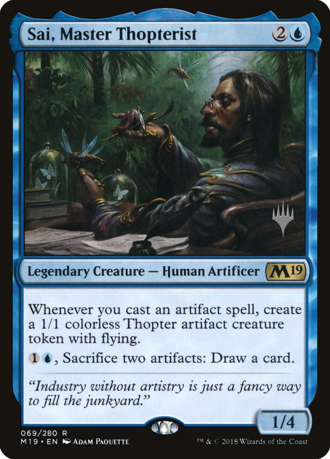 [Foil] Sai, Master Thopterist