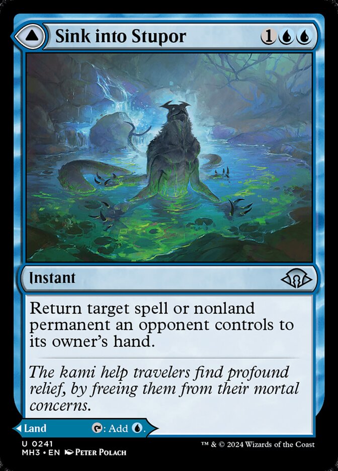 [Foil] Sink into Stupor // Soporific Springs