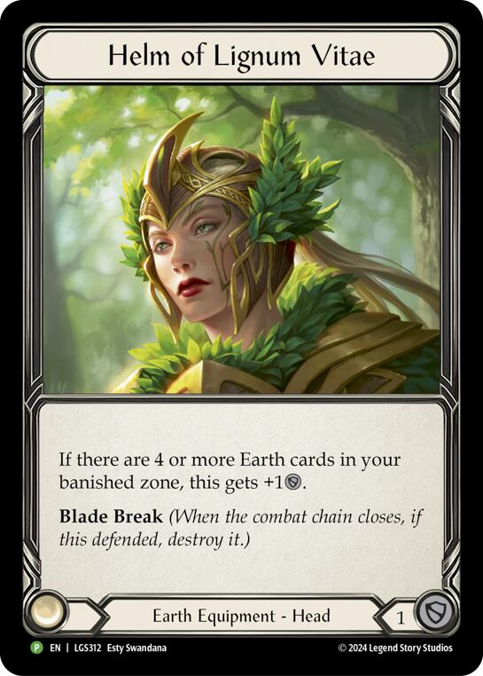 [Promo] [RF] Helm of Lignum Vitae - LGS312