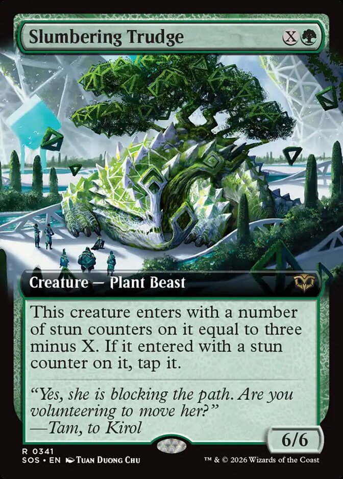 Slumbering Trudge (Borderless)