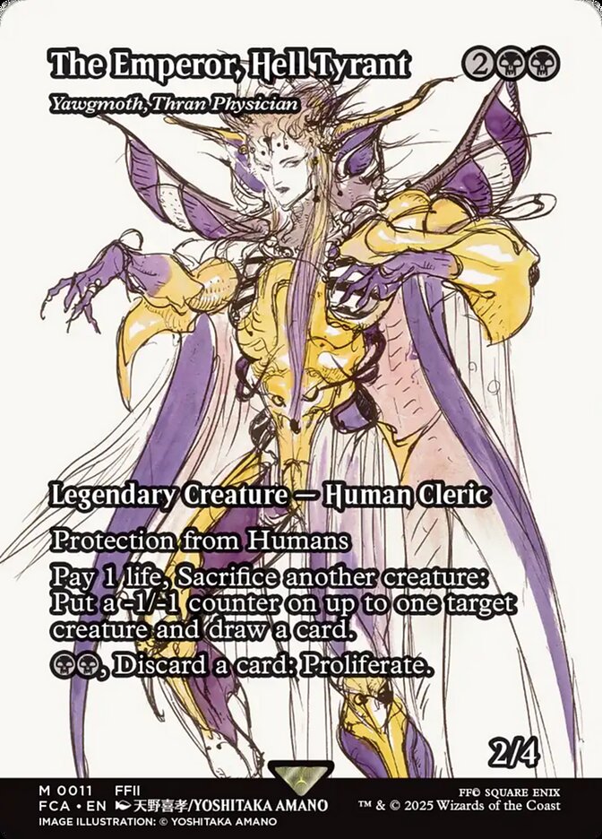 The Emperor, Hell Tyrant (Yawgmoth, Thran Physician)