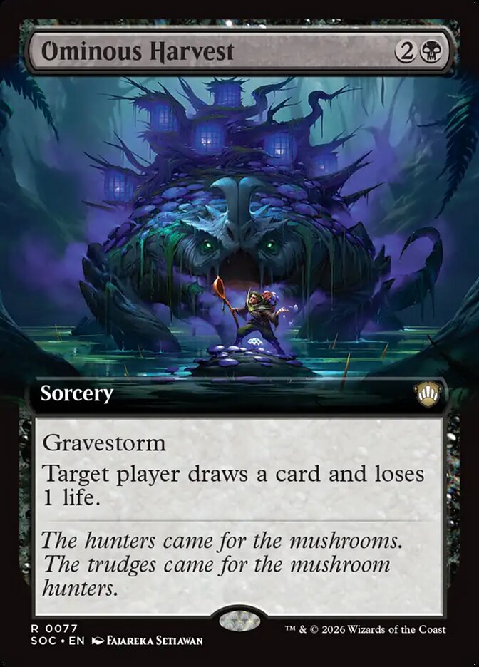 Ominous Harvest (Borderless)