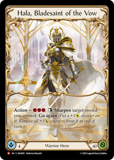 Hala, Bladesaint of the Vow