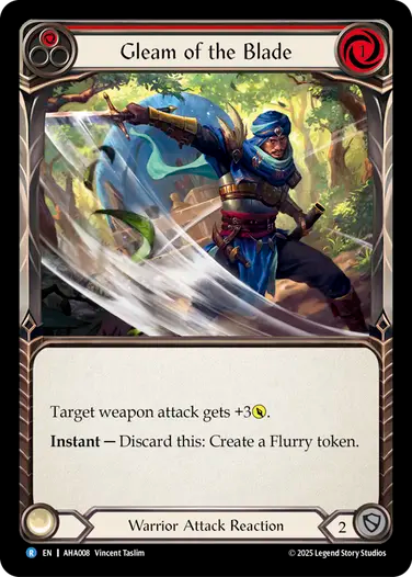 Gleam of the Blade (Red)