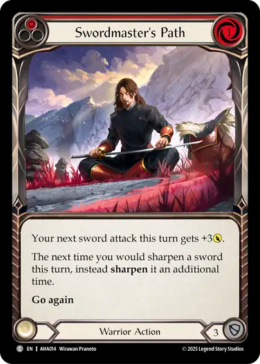 Swordmaster's Path (Red)
