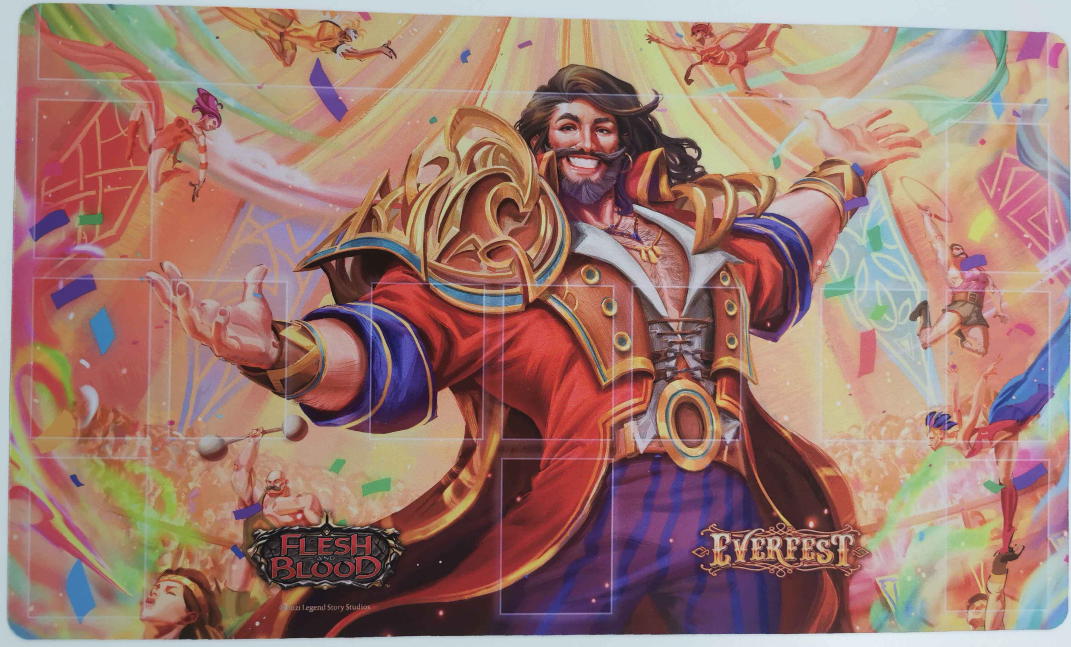 Bravo, Star of the Show Playmat