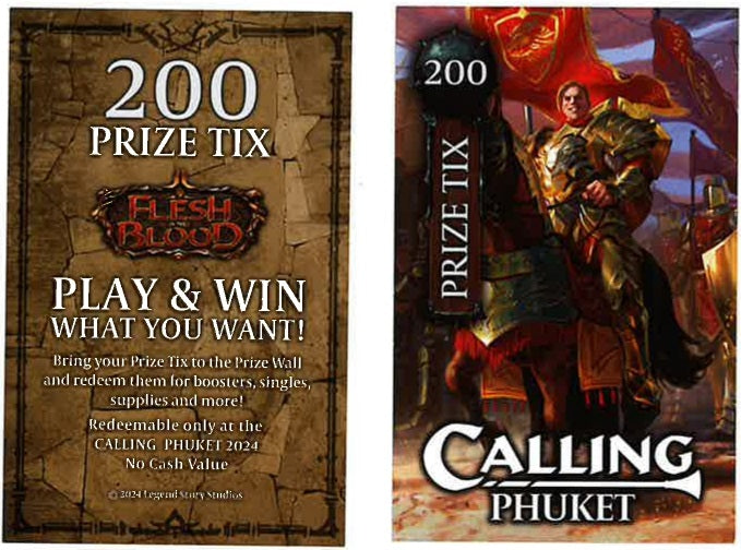 [Free] Calling Phuket 200 Prize Ticket Souvenir