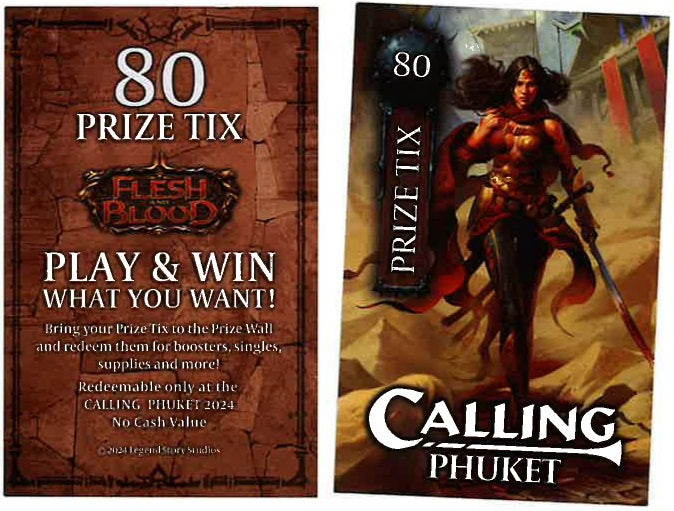 [Free] Calling Phuket 80 Prize Ticket Souvenir