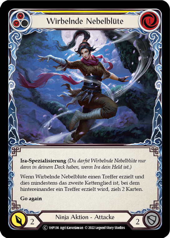 [German] Whirling Mist Blossom - 1HP136