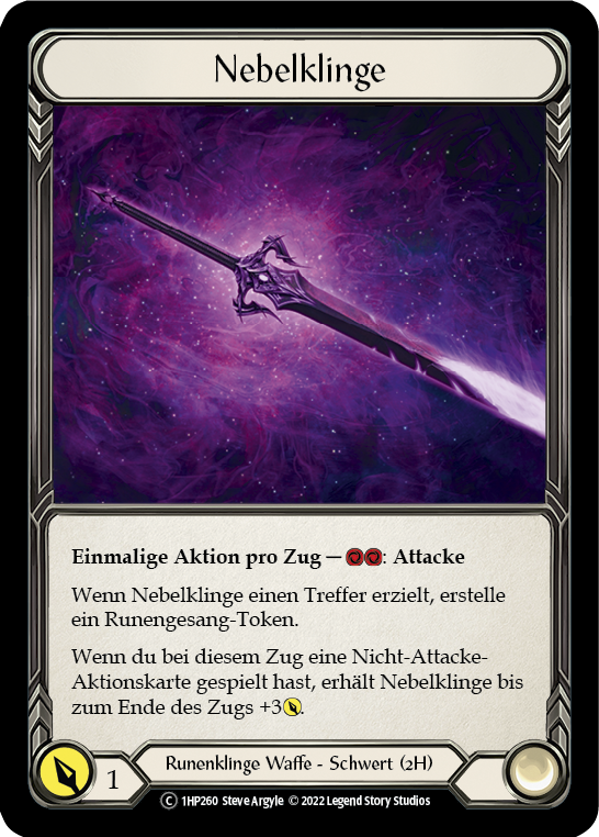 [German] Nebula Blade - 1HP260