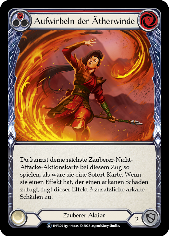 [German] Stir the Aetherwinds (Red) - 1HP320