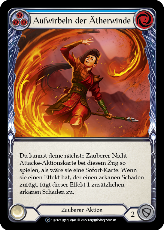 [German] Stir the Aetherwinds (Blue) - 1HP322