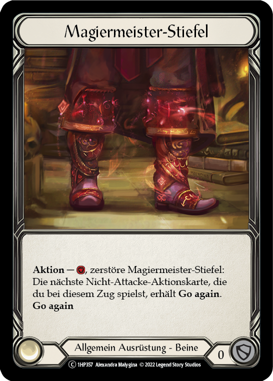 [German] Mage Master Boots - 1HP357