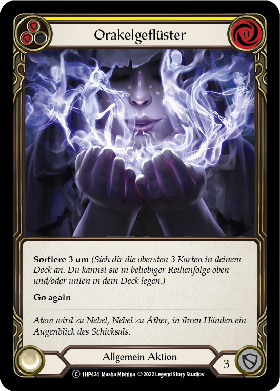 [German] Whisper of the Oracle (Yellow) - 1HP424