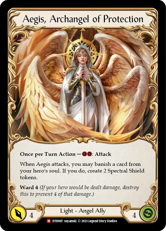 Figment of Protection // Aegis, Archangel of Protection - DTD007