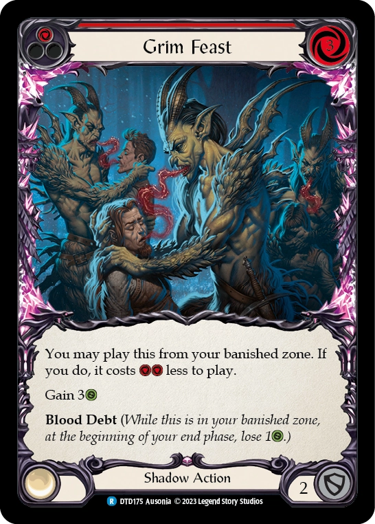 Grim Feast (Red) - DTD175