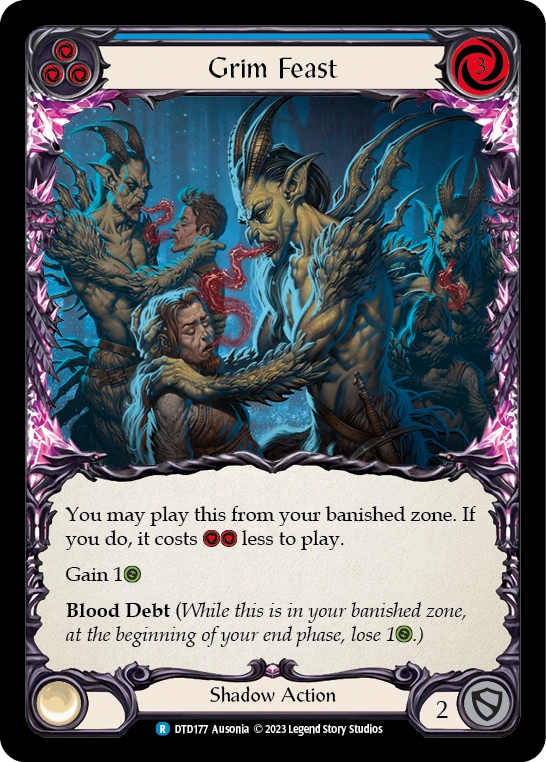 Grim Feast (Blue) - DTD177