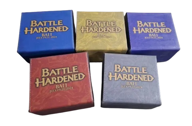 Battle Hardened Bali Commemorative Deckbox