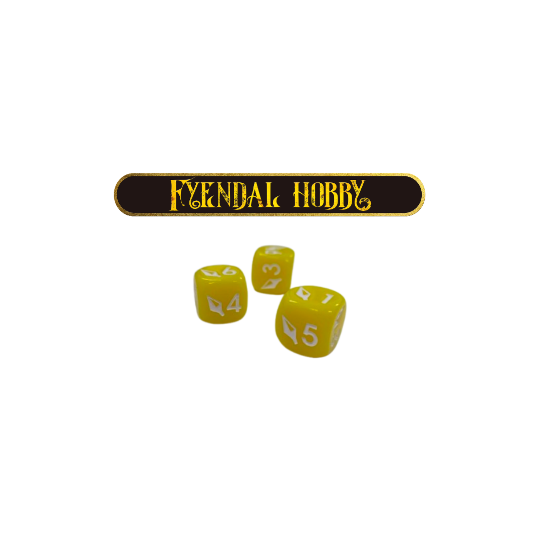 FAB Dice - Medium Attack Damage (1-6)