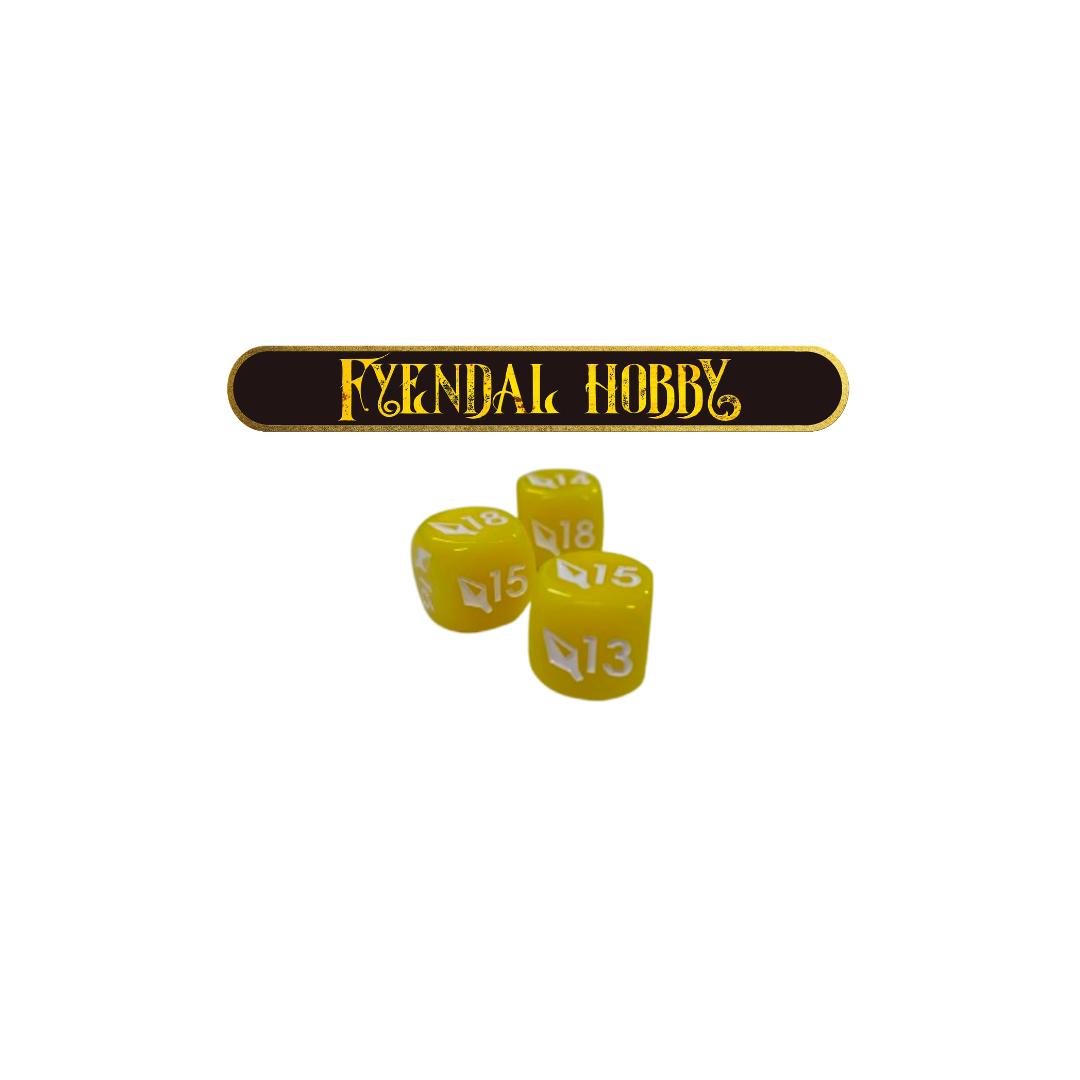 FAB Dice - Medium Attack Damage (13-18)