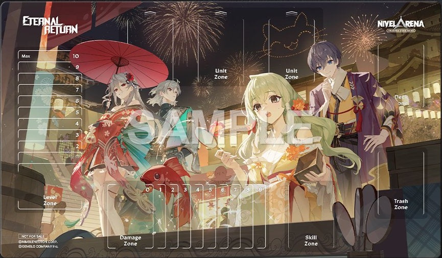 Matsuri Playmat Nivel Arena Eternal Return Korean Exclusive Playmat