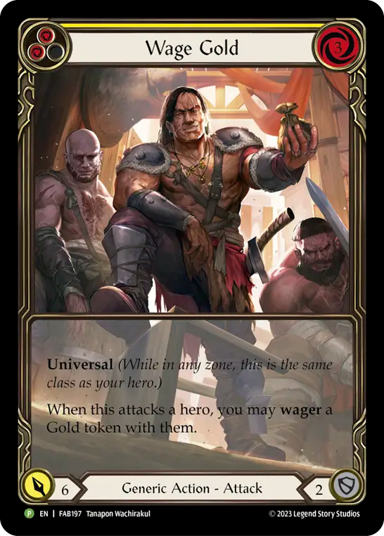 [Promo] [RF] Wage Gold (Yellow) - FAB197
