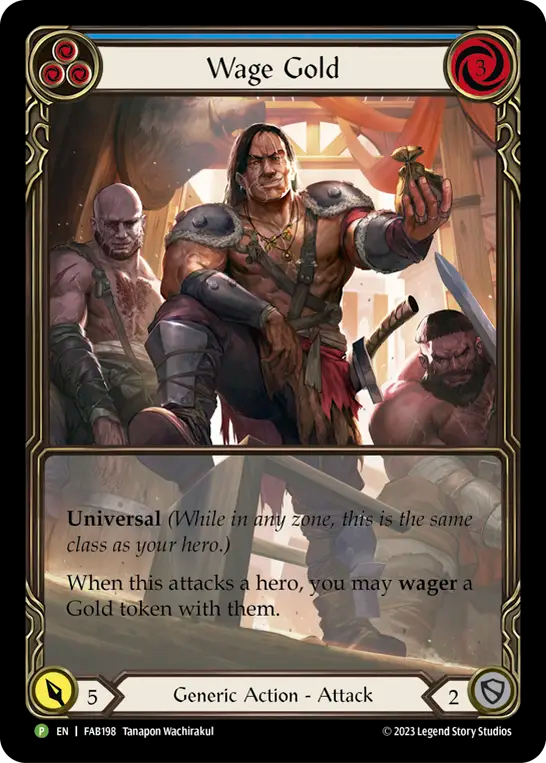 [Promo] [RF] Wage Gold (Blue) - FAB198