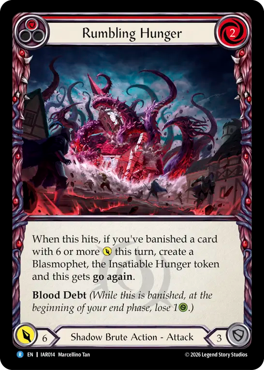 Rumbling Hunger (Red)